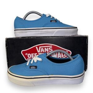 Vans‎ Authentic Skate Shoes Malibu Blue/Black VN-OSCQ80J Women's 6